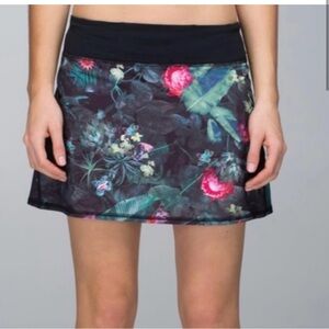 Lululemon floral tennis skirt